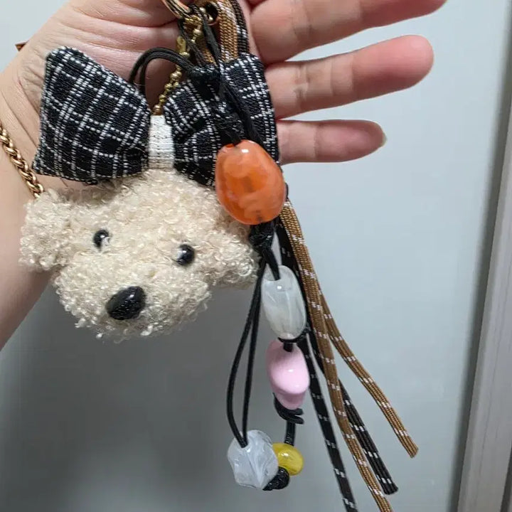 [BUNJANG] Dog Plushie Keyring / 강아지 인형 키링