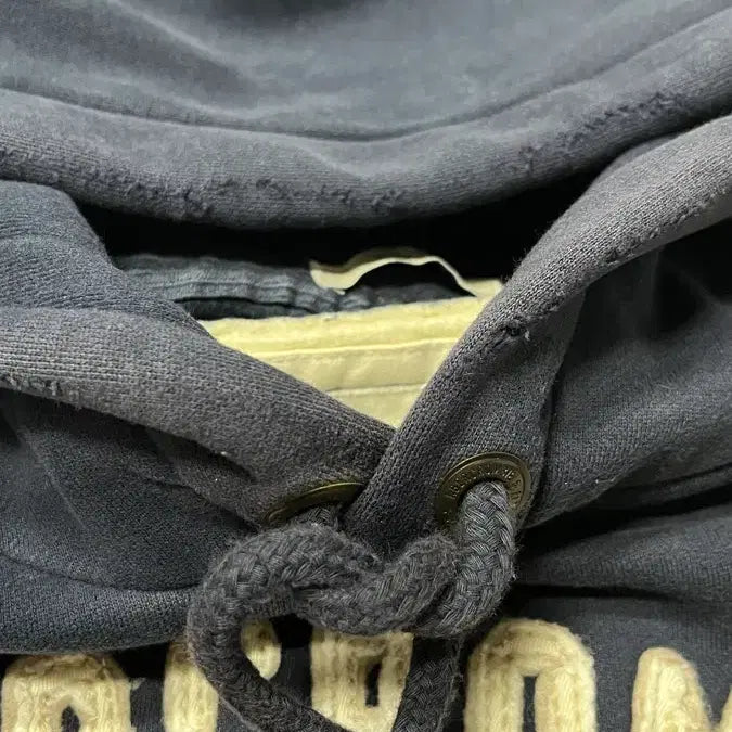 [BUNJANG] Abercrombie Y2K Side Line Hoodie Navy M / 아베크롬비 후드 사이드라인 y2k 네이비 M
