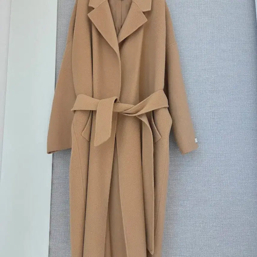 [BUNJANG] WIDA PLACE Wool Blend Handmade Long Coat / WIDA PLACE 울90% 핸드메이드 롱코트