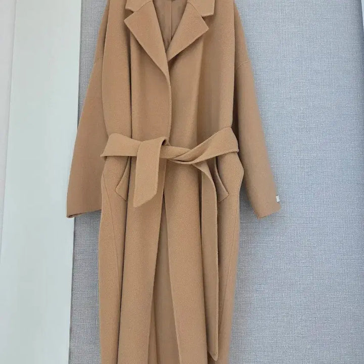 [BUNJANG] WIDA PLACE Wool Blend Handmade Long Coat / WIDA PLACE 울90% 핸드메이드 롱코트