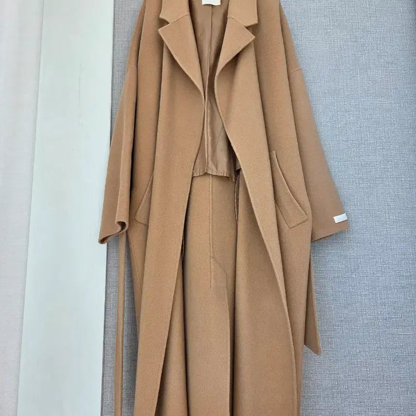 [BUNJANG] WIDA PLACE Wool Blend Handmade Long Coat / WIDA PLACE 울90% 핸드메이드 롱코트