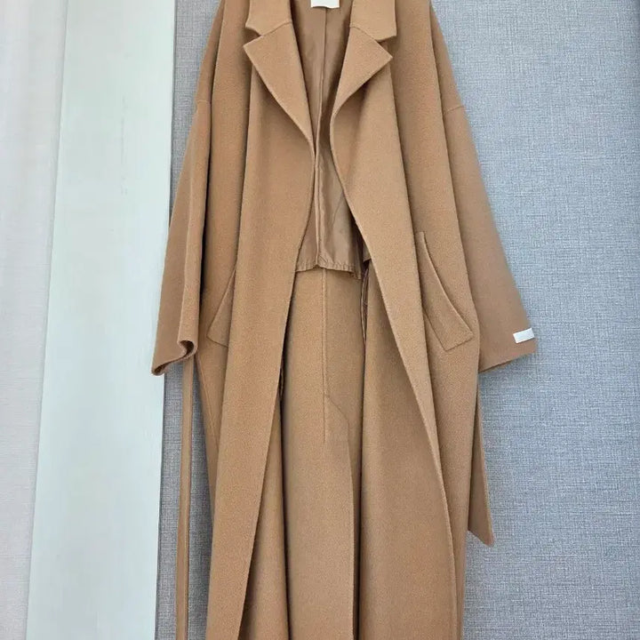 [BUNJANG] WIDA PLACE Wool Blend Handmade Long Coat / WIDA PLACE 울90% 핸드메이드 롱코트