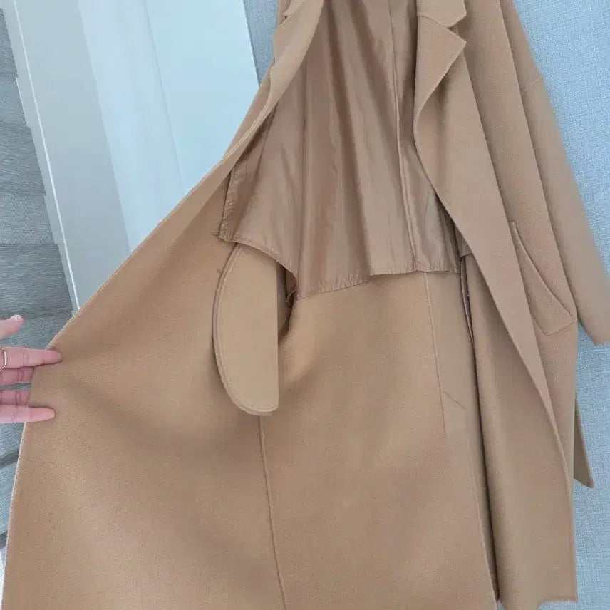[BUNJANG] WIDA PLACE Wool Blend Handmade Long Coat / WIDA PLACE 울90% 핸드메이드 롱코트