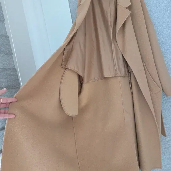 [BUNJANG] WIDA PLACE Wool Blend Handmade Long Coat / WIDA PLACE 울90% 핸드메이드 롱코트