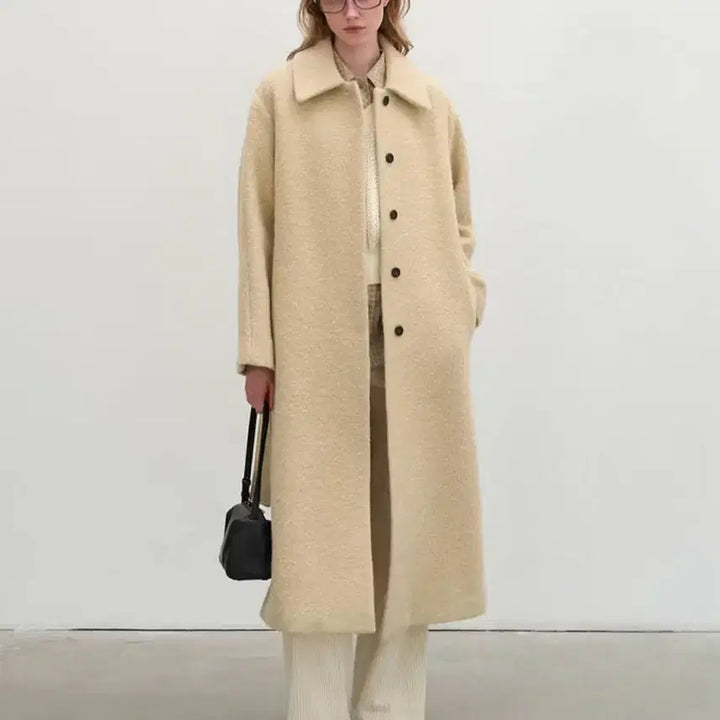 [BUNJANG] Atcorner Alpaca Boucle Coat / 앳코너 알파카 부클코트(한번착용)
