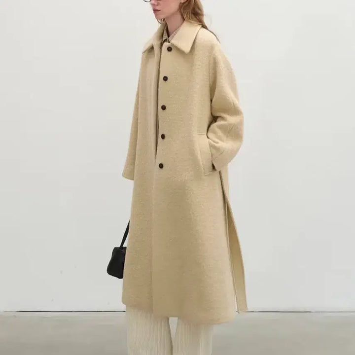 [BUNJANG] Atcorner Alpaca Boucle Coat / 앳코너 알파카 부클코트(한번착용)