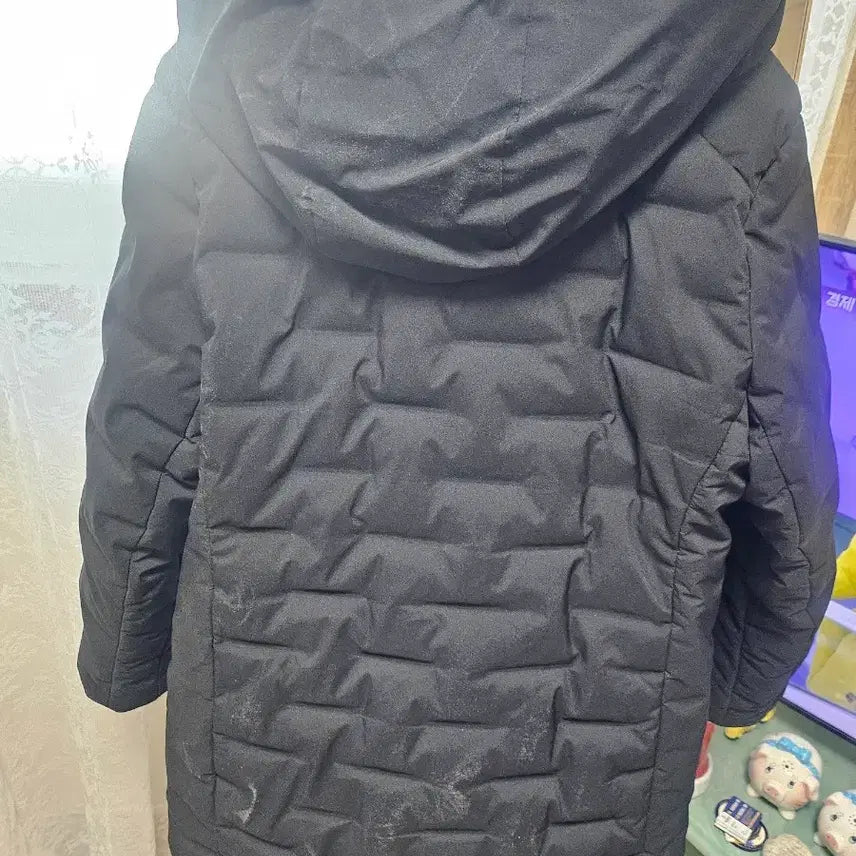 [BUNJANG] Black Westwood Hooded Padded Jacket / 웨스트우드 블랙 후드 패딩 점퍼