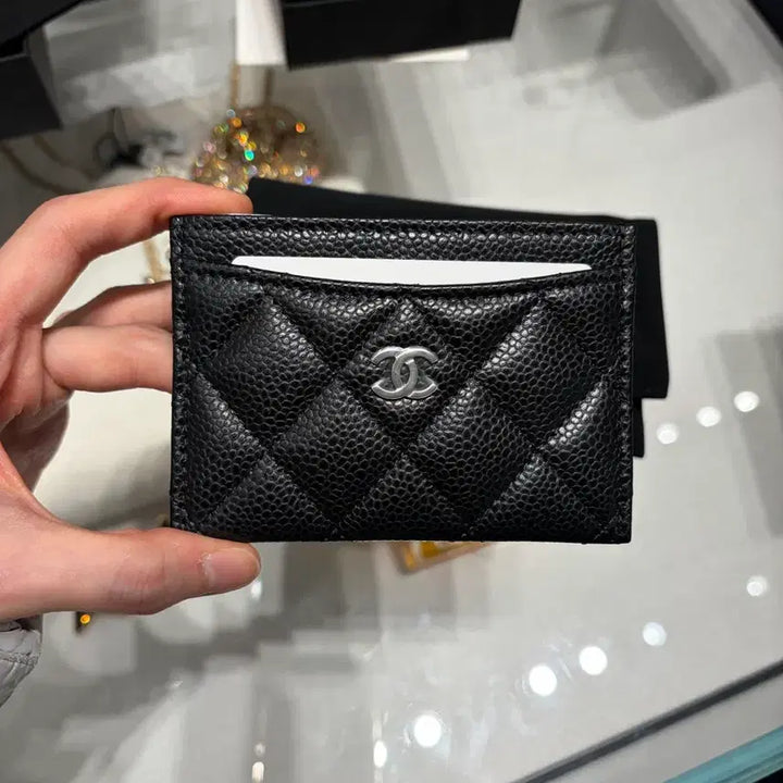 [BUNJANG] Chanel Classic Card Slot Silver Hardware / 샤넬 클래식 카드슬롯 은장 슬롯 은장 미개봉 새상품(26.02 구입)