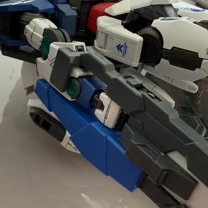 [BUNJANG] MG OO Raiser Metal Frame Applied Assembled Model Kit / MG 더블오 라이저 철창모형 메탈프레임 적용 가조립