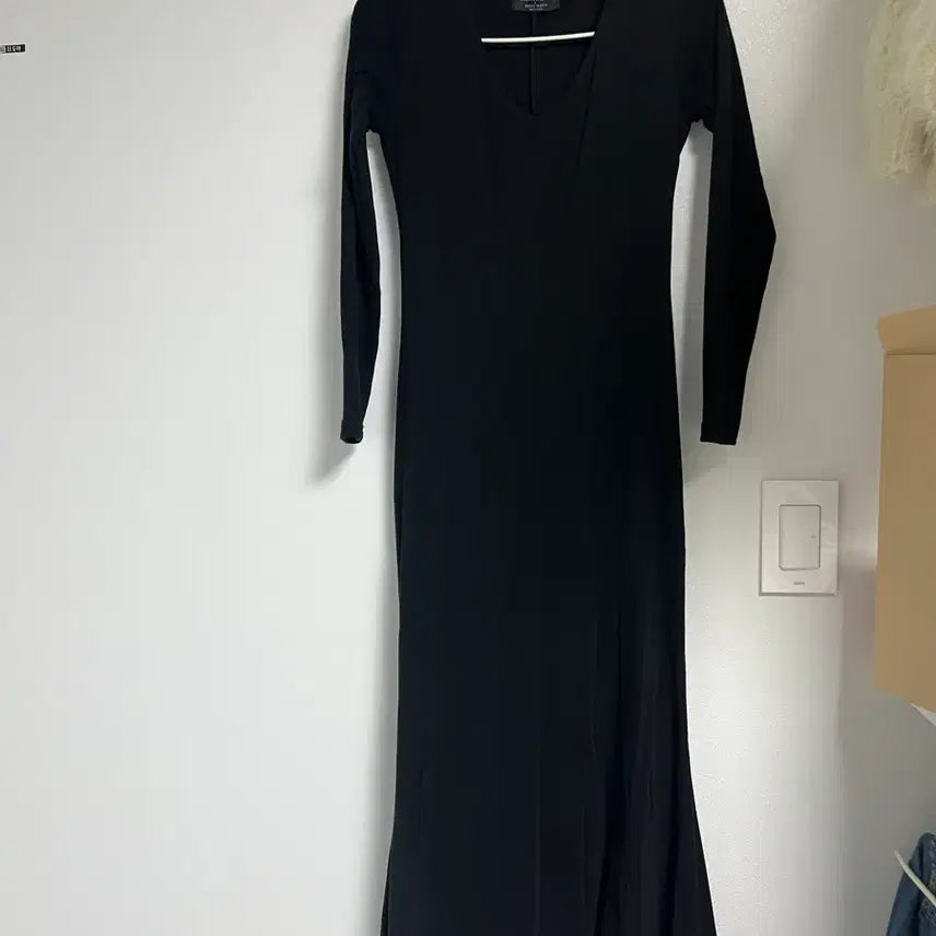 [BUNJANG] Black Long Dress / (옷정리)검정롱원피스