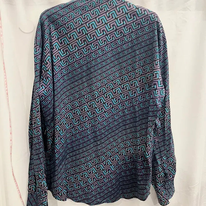 [BUNJANG] Versace Jeans Couture Geometric Pattern Shirt / 베르사체 진스 꾸뛰르 셔츠