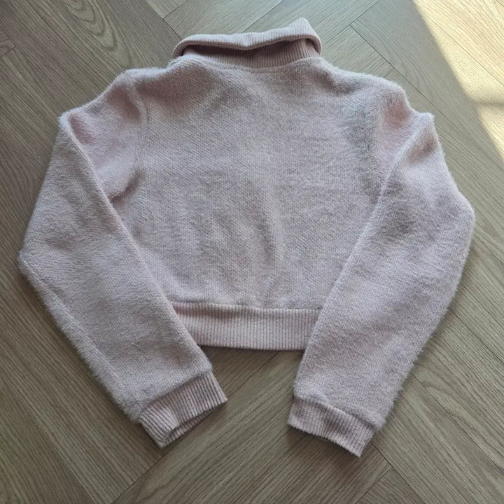 [BUNJANG] ZARA Pink Knit Cardigan / 자라 핑크 니트 가디건