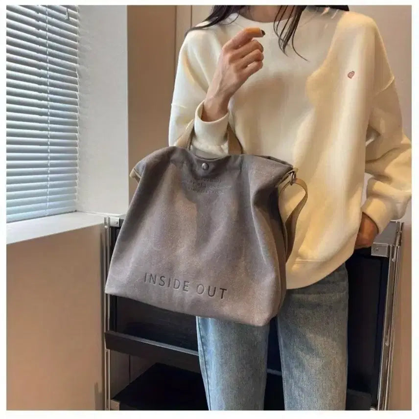 [BUNJANG] Fabric Crossbag / 새것)패브릭 크로스백