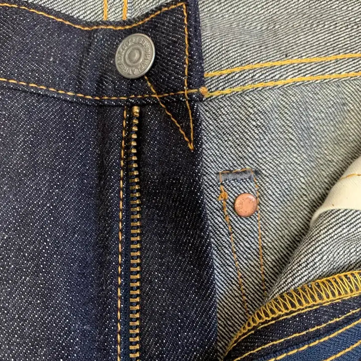 [BUNJANG] Flathead F2001 16oz Denim Jeans / 플랫헤드 Flathead F2001 16온스 데님