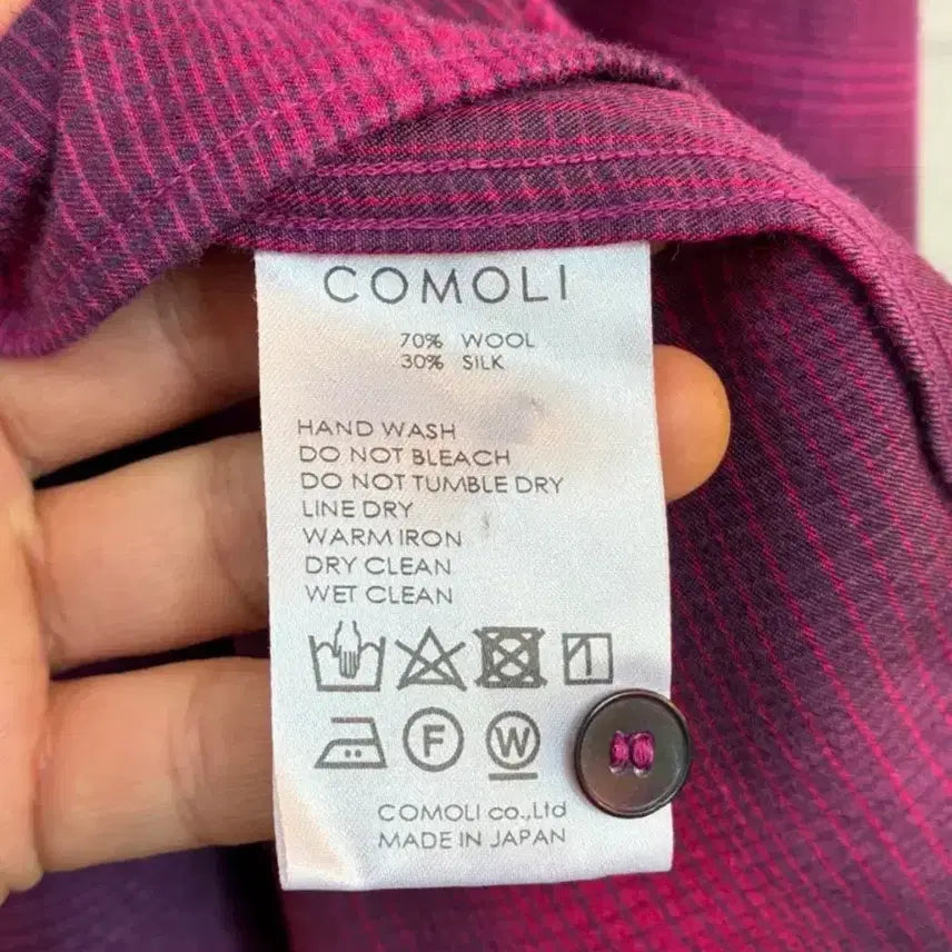 [BUNJANG] 3 Comoli Wool Silk Work Shirt / 코모리 울실크 워크셔츠 3