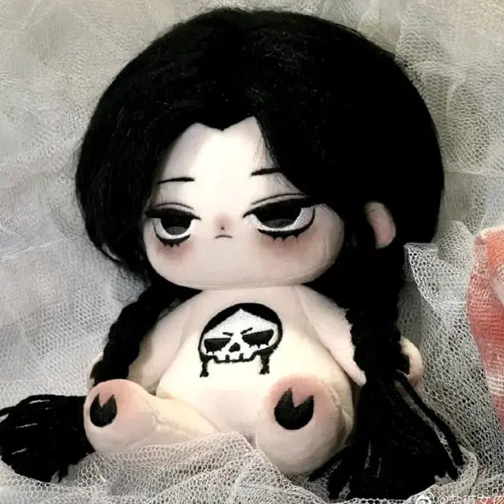 [BUNJANG] Wednesday 20cm Doll / 웬즈데이 속성 20cm 솜인형 웬스티 뼈깅 떨깅