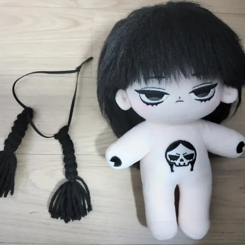 [BUNJANG] Wednesday 20cm Doll / 웬즈데이 속성 20cm 솜인형 웬스티 뼈깅 떨깅