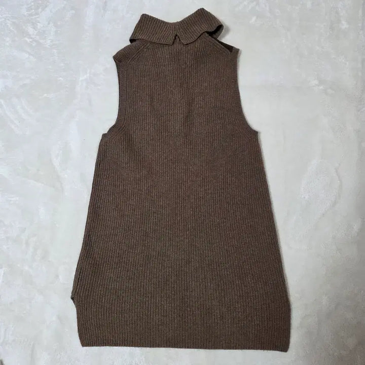 [BUNJANG] Hazzys Vintage Long Knit Vest / (90)여성 헤지스 빈티지 롱 니트 베스트