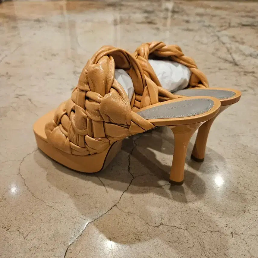 [BUNJANG] Bottega Veneta Hill Pumps Clay 37 / 보테가 베네타 힐 펌프스 클레이 미착용 새상품사이즈 37
