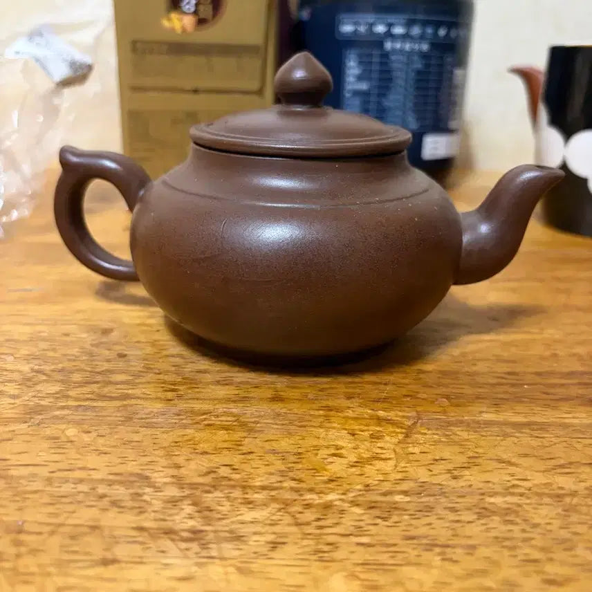 [BUNJANG] 1950s-1960s Yixing Zisha Teapot (Medium) / (1171)50 60년대 이싱반수공자사호(중)