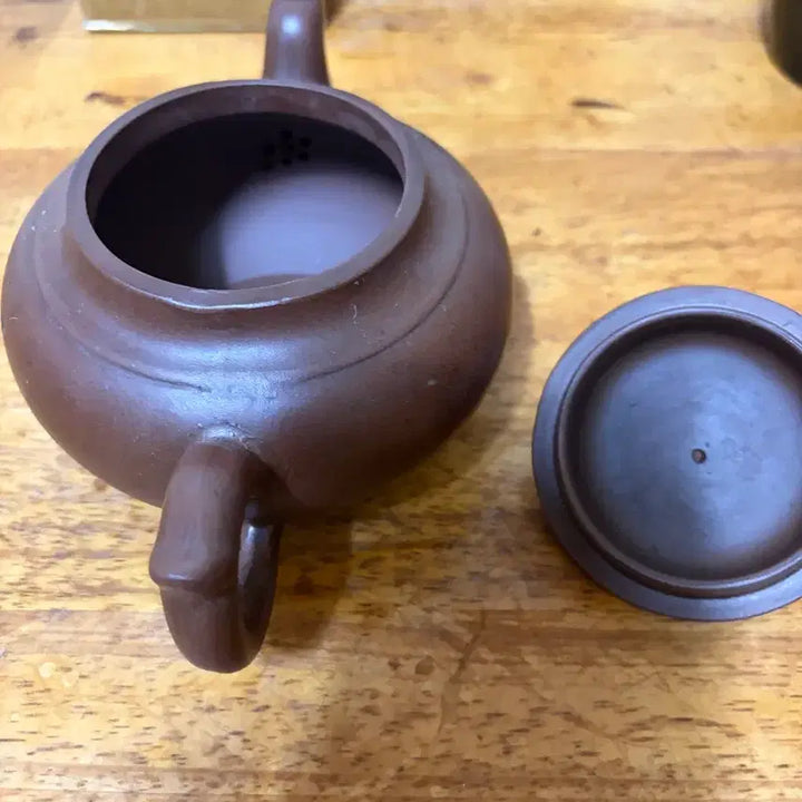 [BUNJANG] 1950s-1960s Yixing Zisha Teapot (Medium) / (1171)50 60년대 이싱반수공자사호(중)