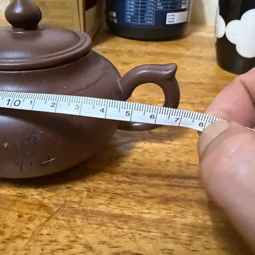 [BUNJANG] 1950s-1960s Yixing Zisha Teapot (Medium) / (1171)50 60년대 이싱반수공자사호(중)