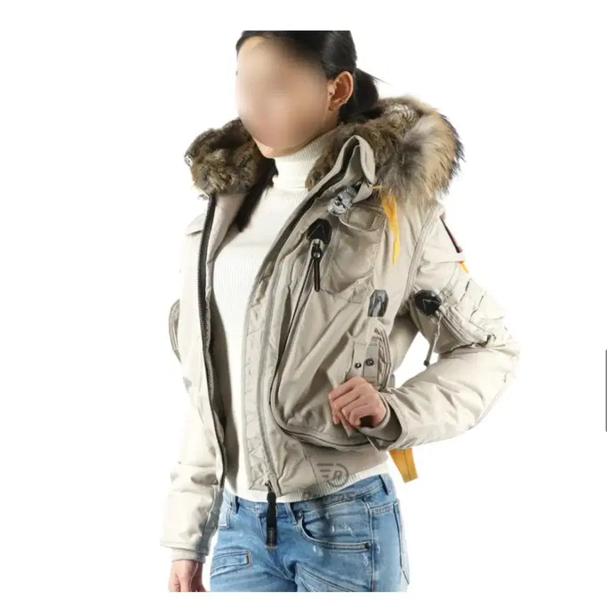 [BUNJANG] Parajumpers Gobi Ivory Down Jacket / (XS) 파라점퍼스 고비 아이보리 44~55 백화점구매