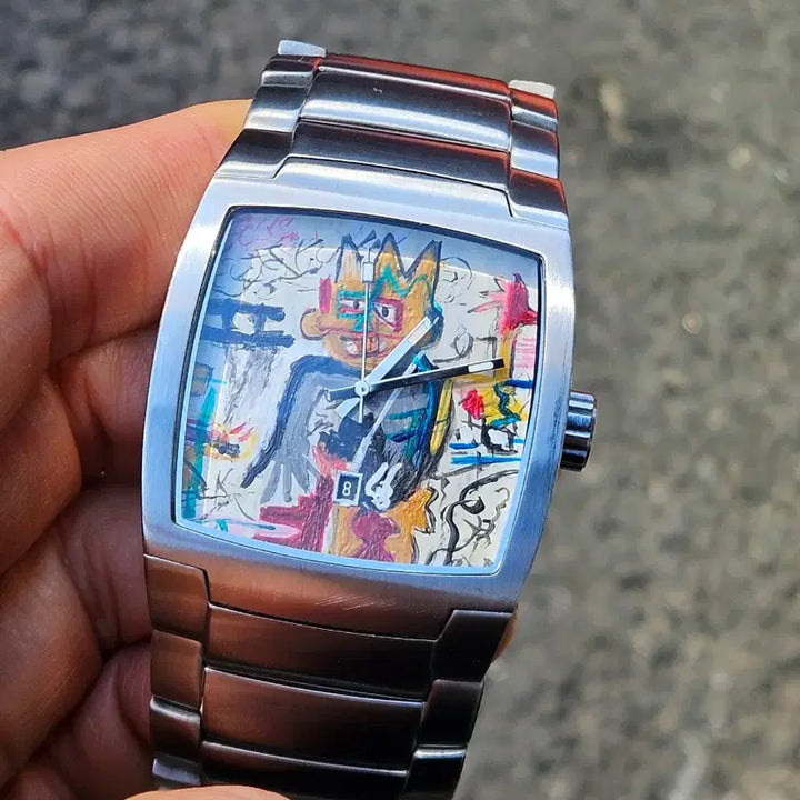 [BUNJANG] Blackdice Basquiat Vintage Watch / 블랙다이스 영국 빈티지시계 바스키아