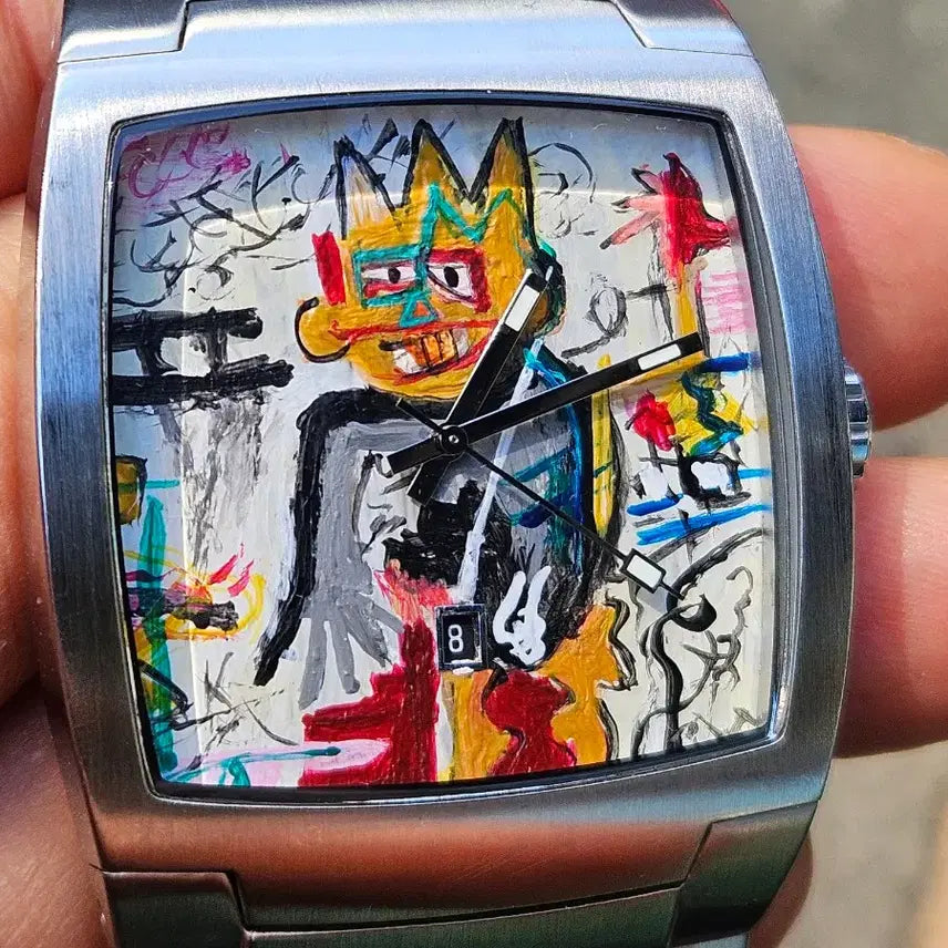 [BUNJANG] Blackdice Basquiat Vintage Watch / 블랙다이스 영국 빈티지시계 바스키아