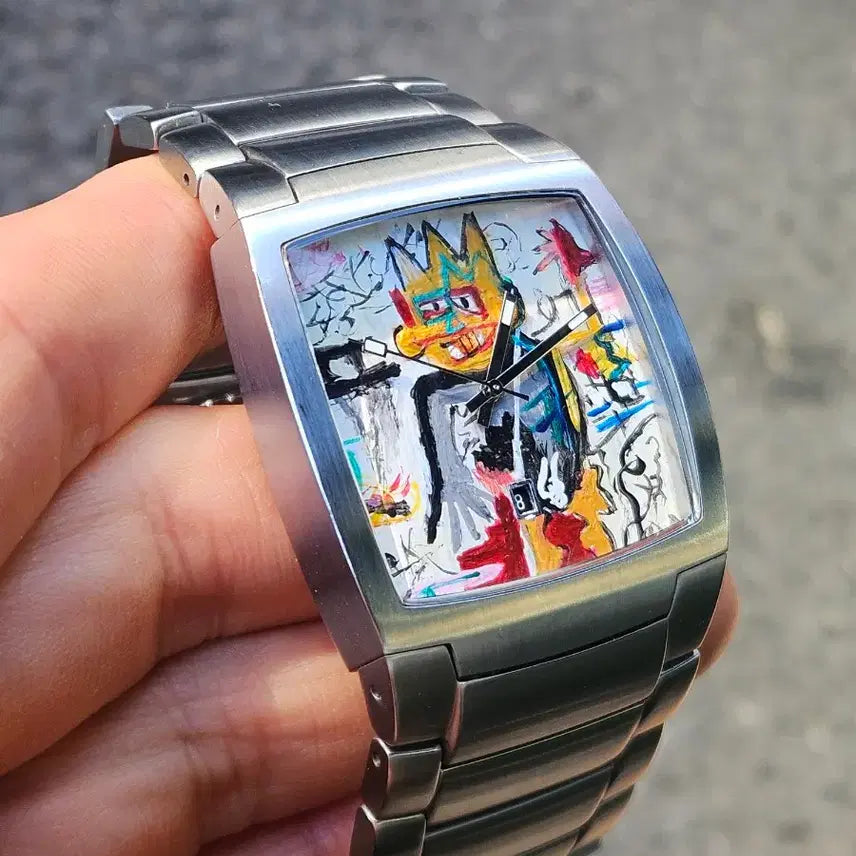 [BUNJANG] Blackdice Basquiat Vintage Watch / 블랙다이스 영국 빈티지시계 바스키아