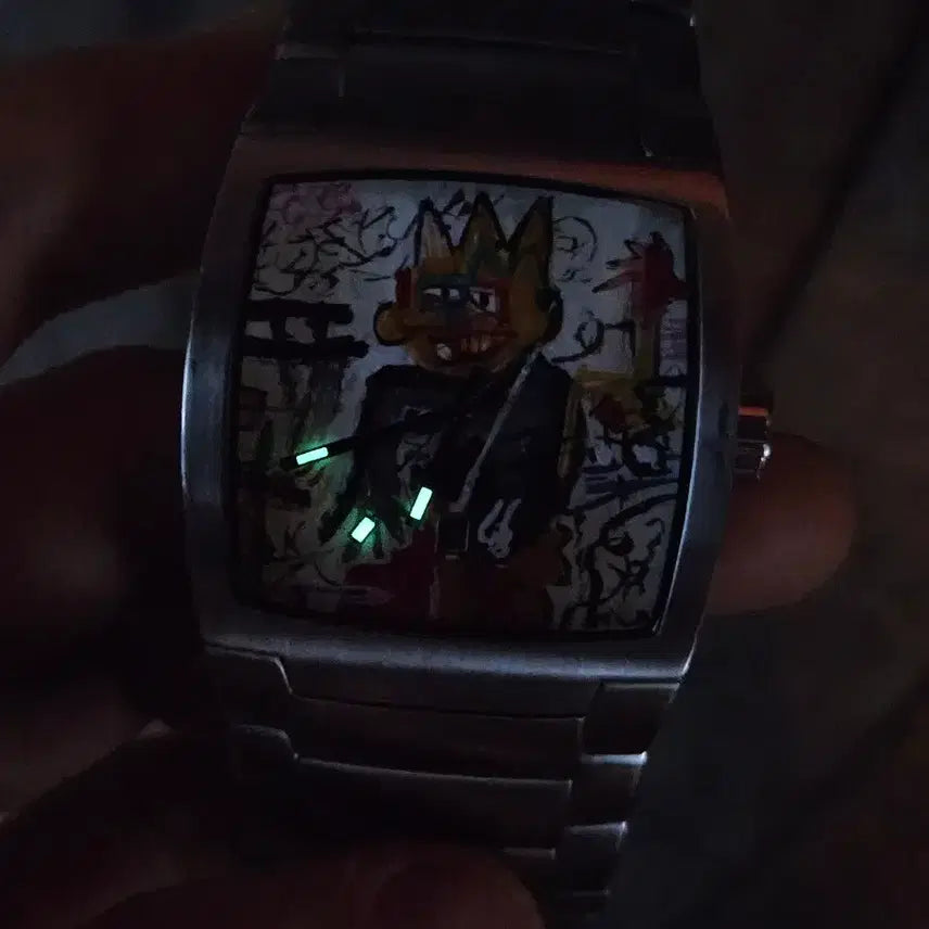 [BUNJANG] Blackdice Basquiat Vintage Watch / 블랙다이스 영국 빈티지시계 바스키아