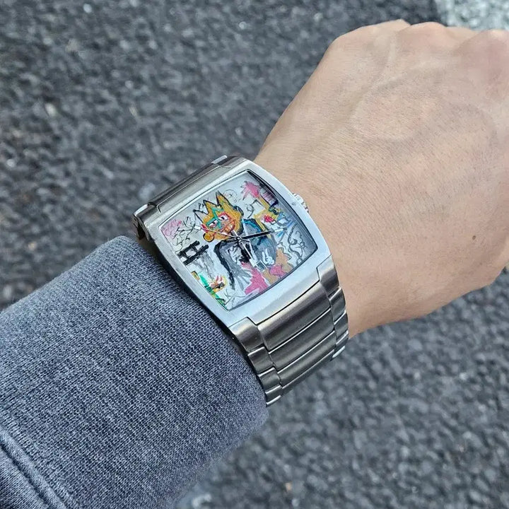 [BUNJANG] Blackdice Basquiat Vintage Watch / 블랙다이스 영국 빈티지시계 바스키아