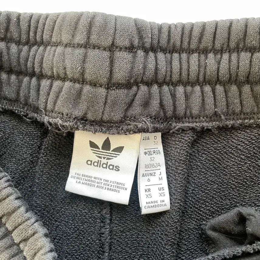 [BUNJANG] Adidas Black Training Pants / 아디다스 면 트레이닝 바지 블랙