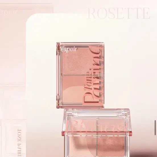 [BUNJANG] Espoir Ton Pairing Cheek Rosette Blush / 에스쁘아 톤페어링 치크 로제트 새상품