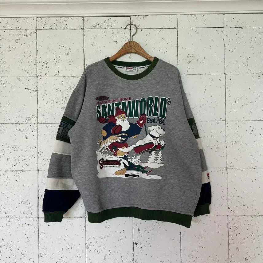 [BUNJANG] Vintage Santa World Sweatshirt / XL 빈티지 산타월드 맨투맨