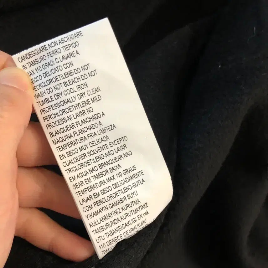 [BUNJANG] Handmade Belted Long Coat / 캐시미어20% 버진울80% 블랙 지블링 핸드메이드 벨트 롱 코트 하객룩