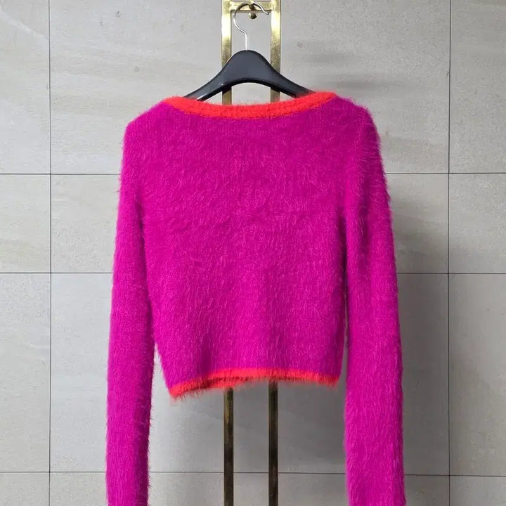 [BUNJANG] Andersson Bell Sullivan Knit Cardigan - Pink / 앤더슨벨 설리번 니트 가디건 핑크