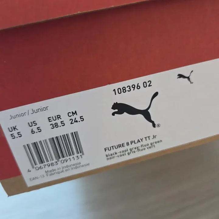 [BUNJANG] Puma Junior Futsal Shoes - Black 245 / 푸마 주니어 풋살화/245