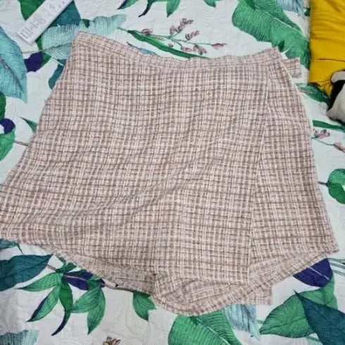 [SOLD OUT] 새옷! 트위드 치마바지 XL사이즈 (핑크)