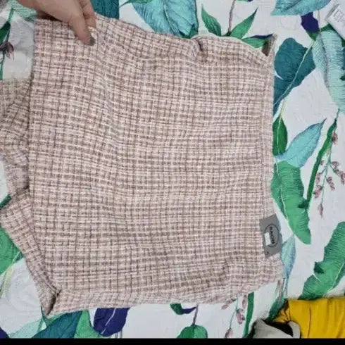 [SOLD OUT] 새옷! 트위드 치마바지 XL사이즈 (핑크)