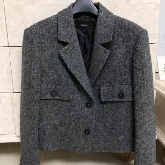 [BUNJANG] On&On Herringbone Jacket / 온앤온 헤링본 자켓