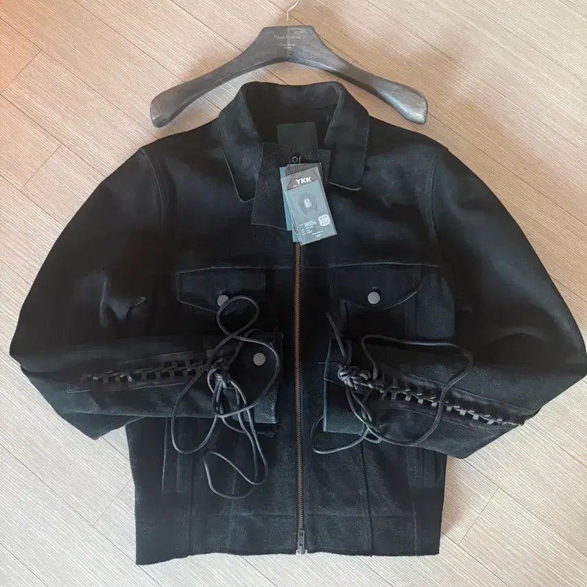 [BUNJANG] Under My Car Cathedral Embroidered Suede Jacket / 언더마이카 대성당 자수 스웨이드 자켓