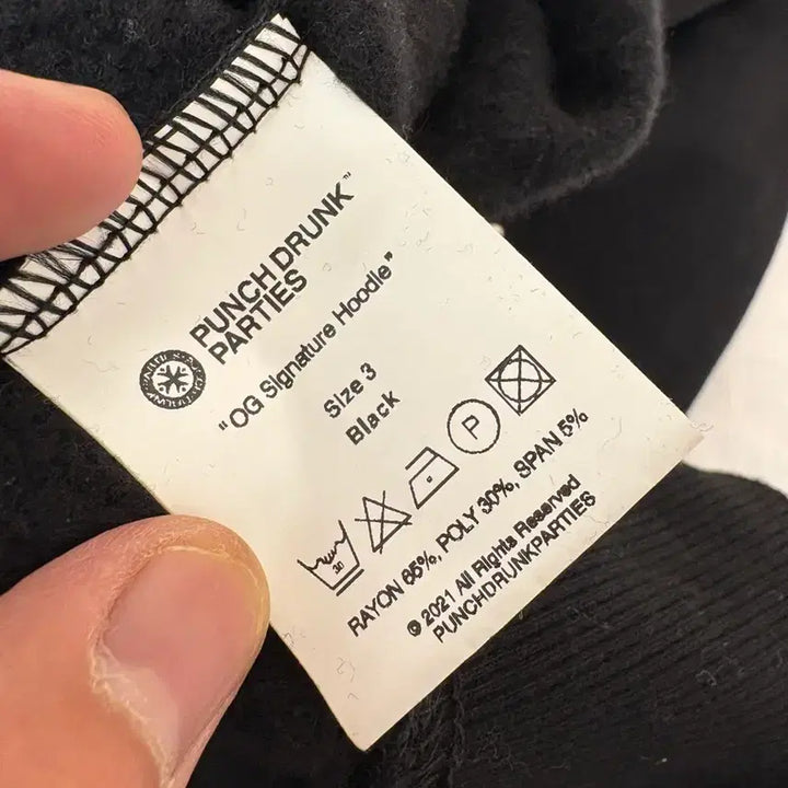[BUNJANG] PUNCHDRUNKPARTY'Z Original RECRUIT Hoodie (Size 3) / 펀치드렁크파티즈 오리지널 리쿠르트 후디 3사이즈