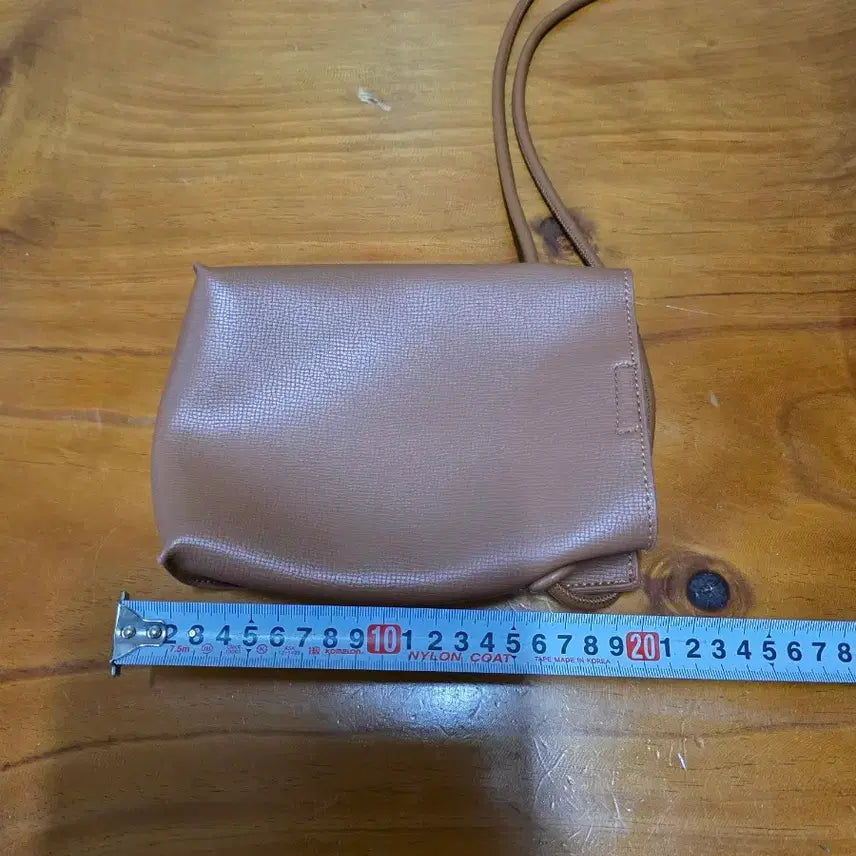 [BUNJANG] Mini Phone Bag Brown Crossbody / 미니 폰 가방 브라운 크로스백