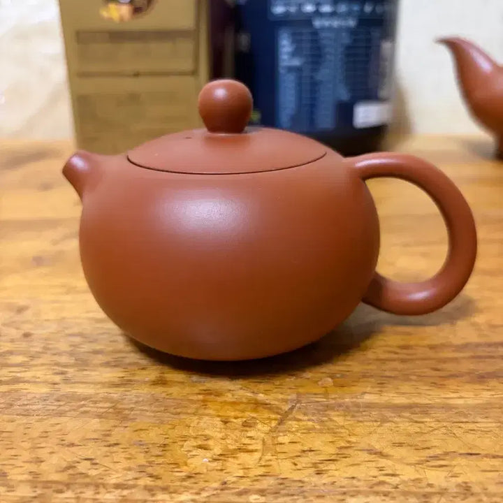 [BUNJANG] Semi-Handmade Purple Clay Teapot / (1248)반수공 초주자사호(중) 미사용
