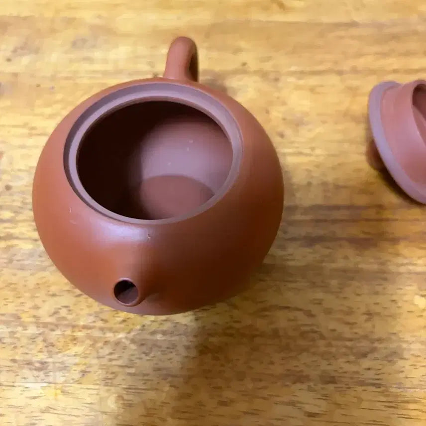 [BUNJANG] Semi-Handmade Purple Clay Teapot / (1248)반수공 초주자사호(중) 미사용