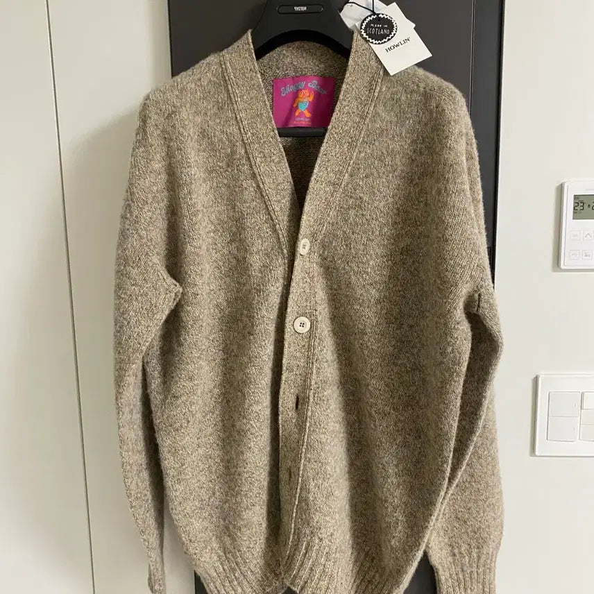 [BUNJANG] Howlin' Shaggy Bear Cardigan (L) / 하울린 샤기 베어 가디건 L 사이즈 새상품