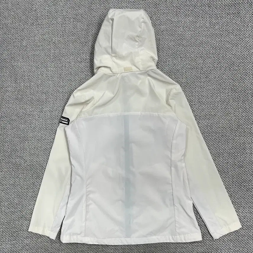[BUNJANG] HUMMER Windbreaker Jacket White S / HUMMER 후드 바람막이 자켓 화이트 S(90)