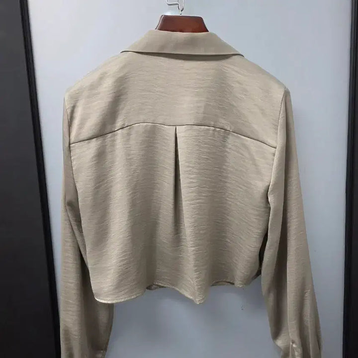 [BUNJANG] Zara Silk Crop Blouse / 자라 실켓 크롭 블라우스s