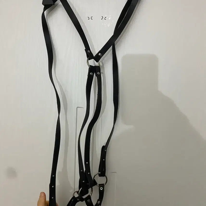 [SOLD OUT] 비비안웨스트우드 느낌 가죽 하네스 벨트 2개
